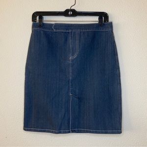 PREOWNED ARMANI EXCHANGE SKIRT DENIM SZ 4